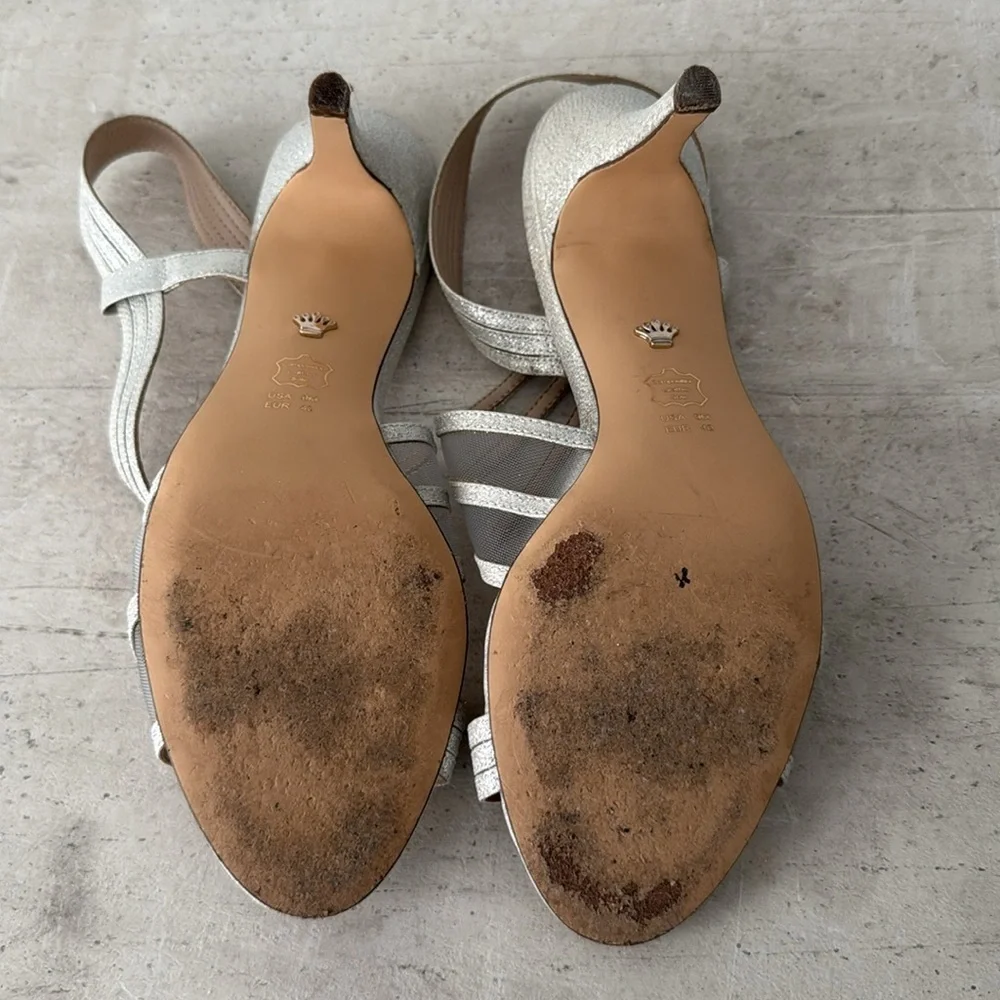 NINA Vitalia Sandals in Silver Wonderland